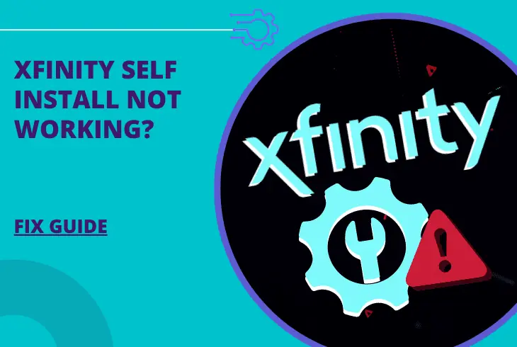 xfinity self install not working