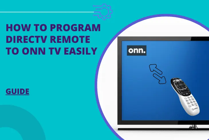 how to program directv remote to onn tv