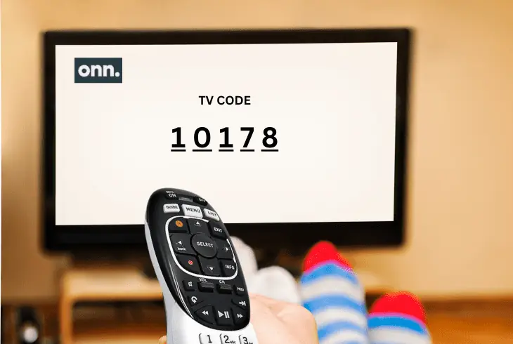 insert the correct tv code