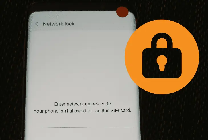 mobile device locked to operator