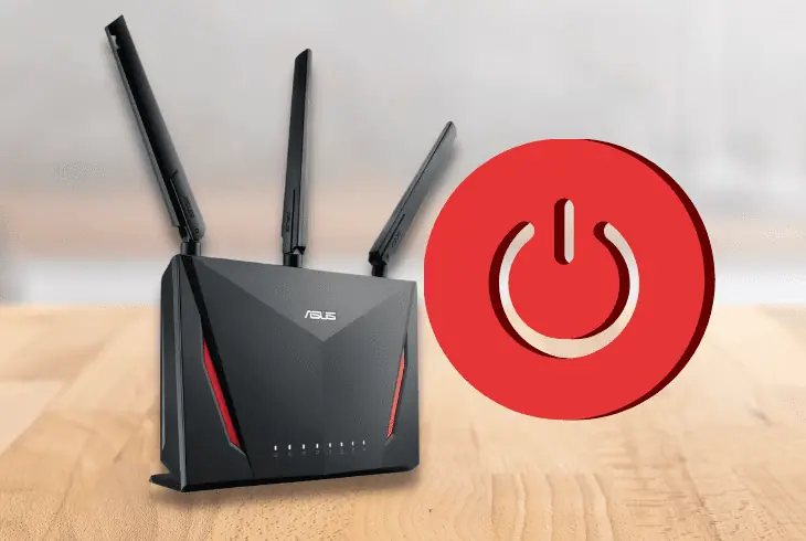 power cycle the asus router