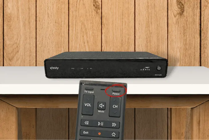 power cycle xfinity tv box