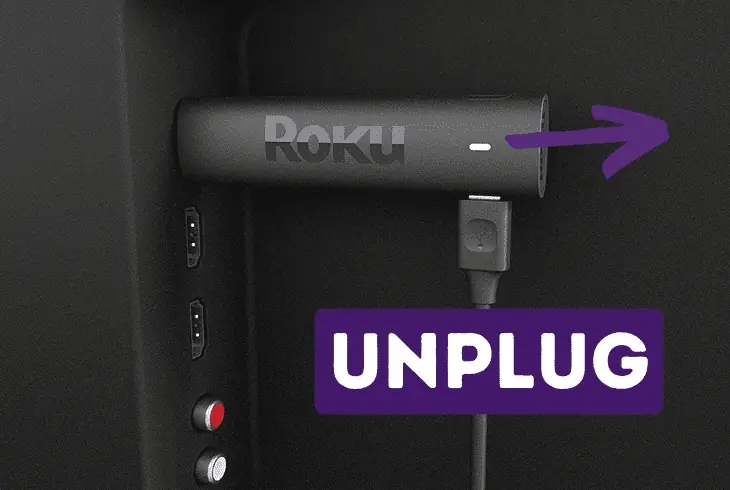 reboot your roku device