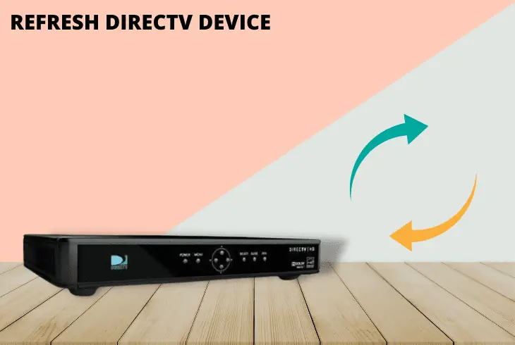 refresh directv device