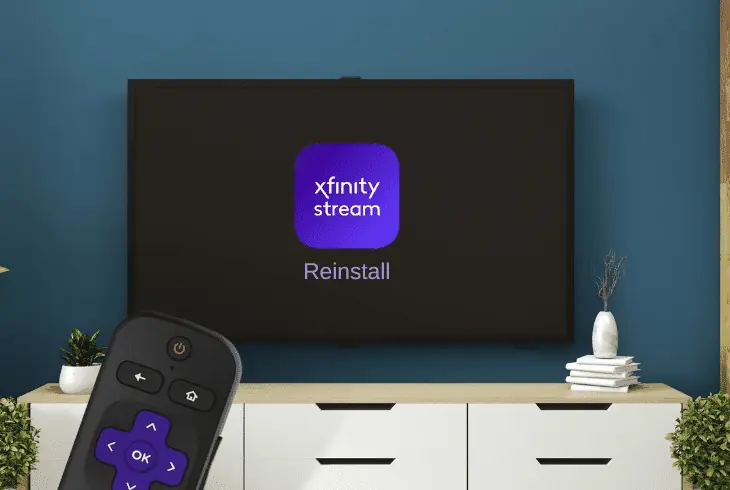reinstall the xfinity stream app