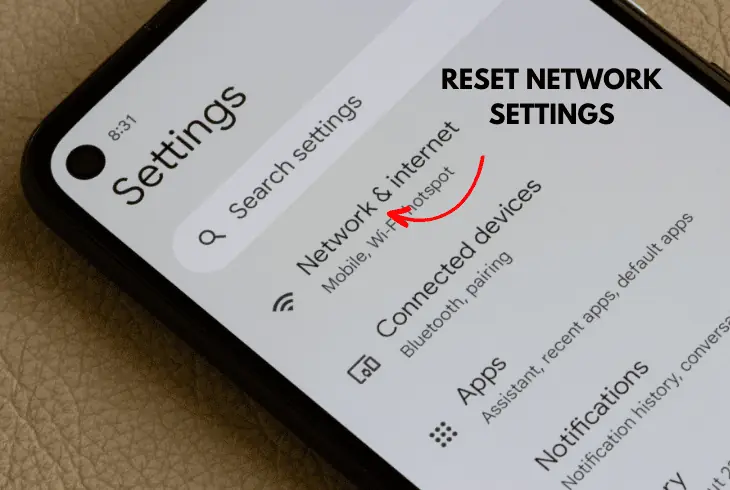 reset t mobile network settings
