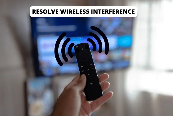resolve wireless interference