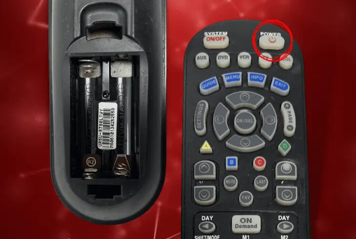 soft reset the remote