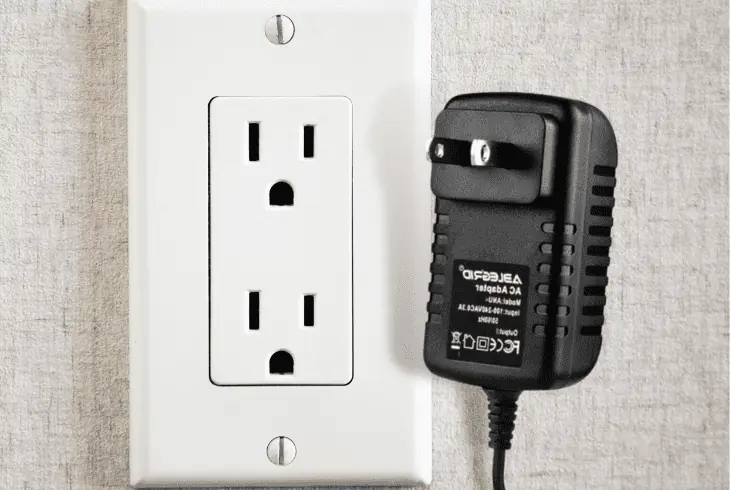 switch to another power outlet