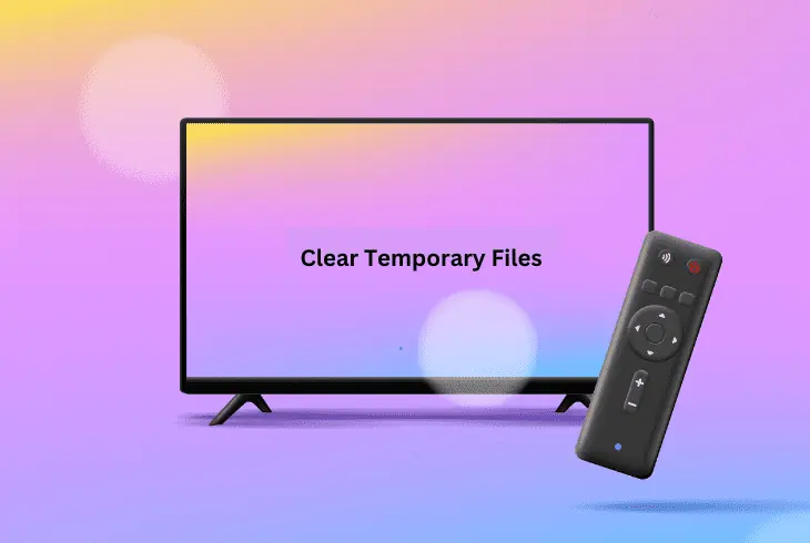 clear tv storage