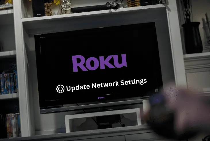update roku's network settings