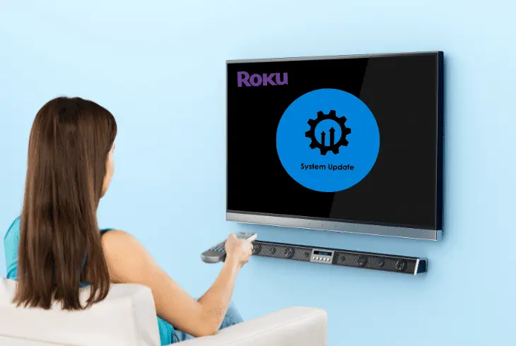 roku tv's firmware update