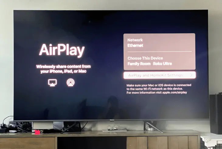 use an apple tv and airplay