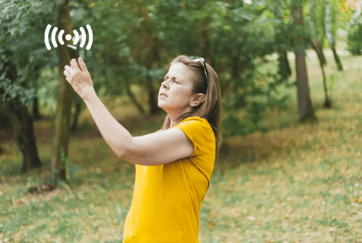 verify t mobile reception