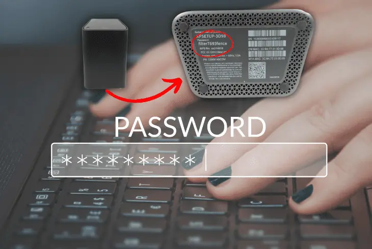 verify xfinity wifi password
