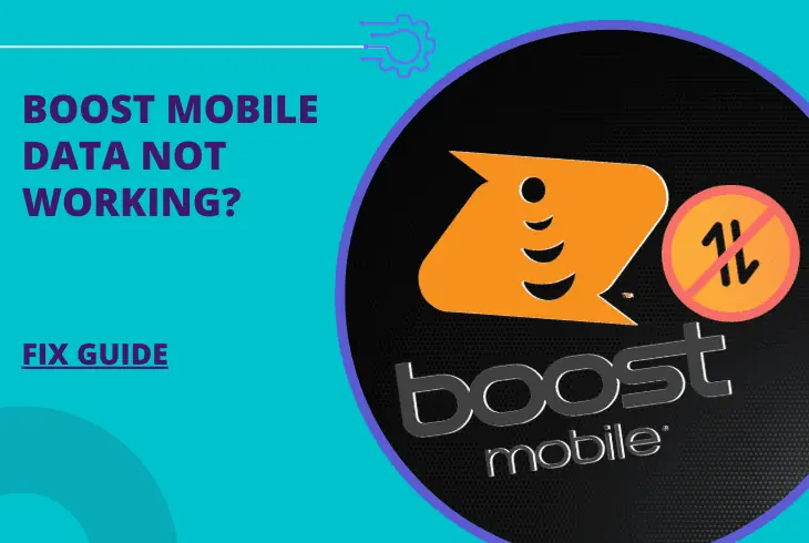 boost mobile data not working