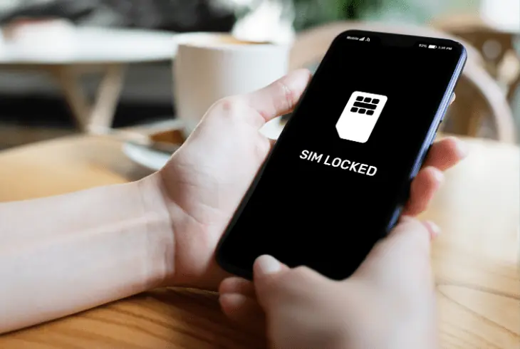 your device is locked
