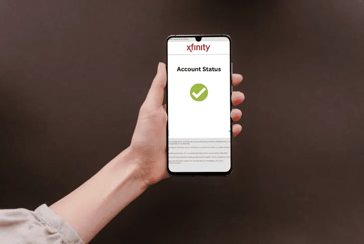 check xfinity account status