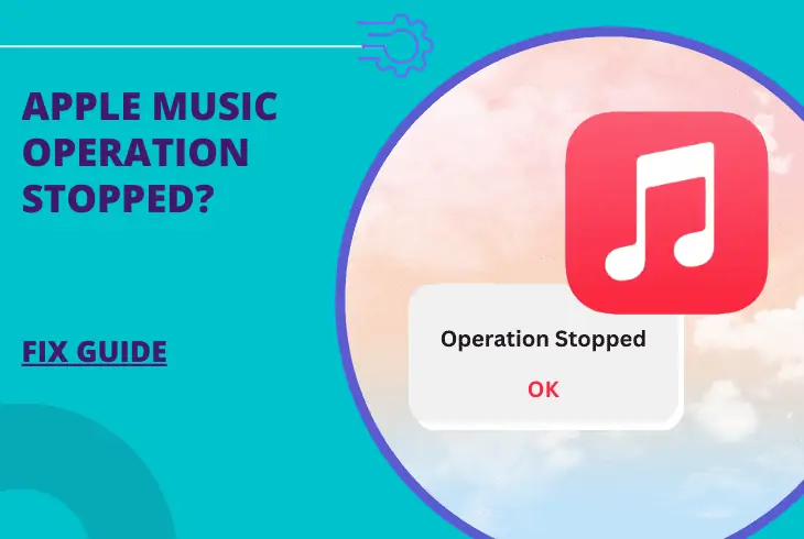 apple music operation stopped