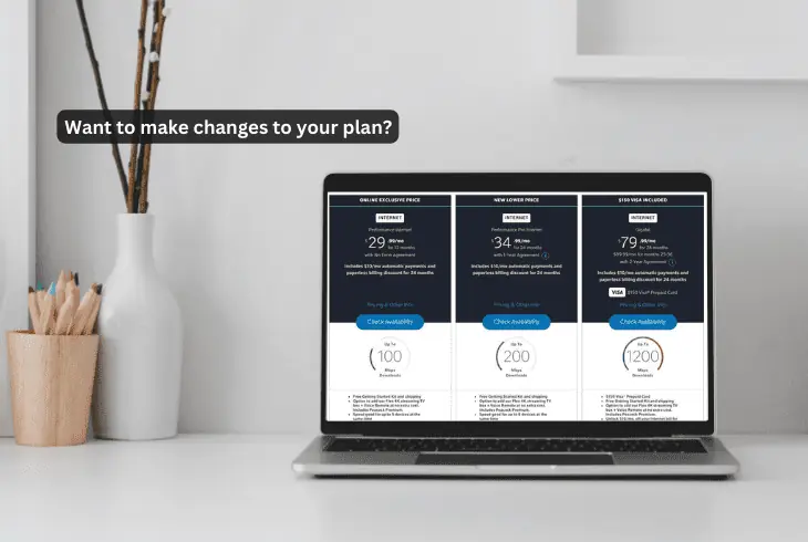 can't make changes to your xfinity plan