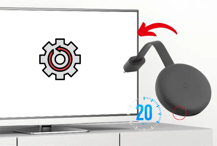 factpry reset chromecast