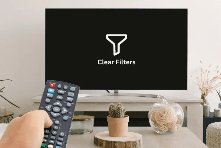 clear out channel filters