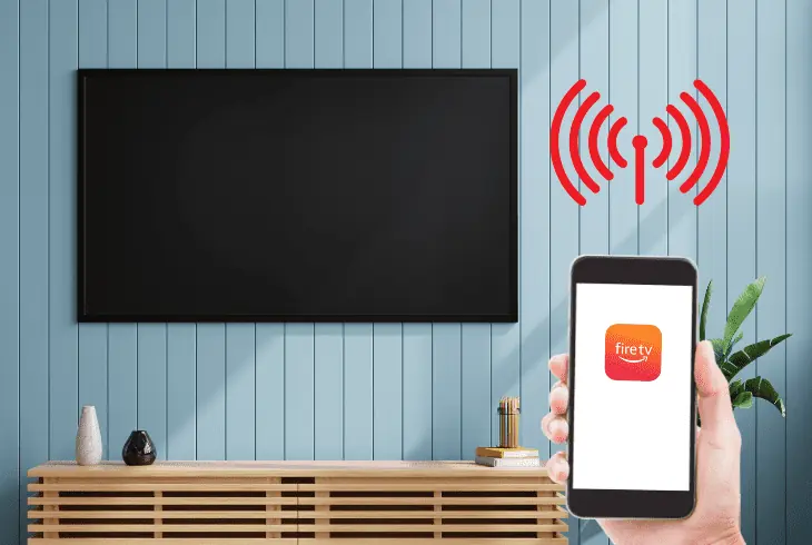 tv and device connected to same wifi