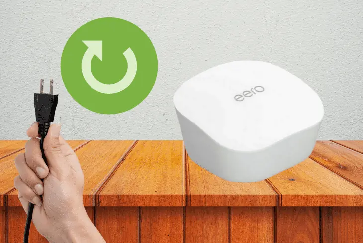 restart eero network