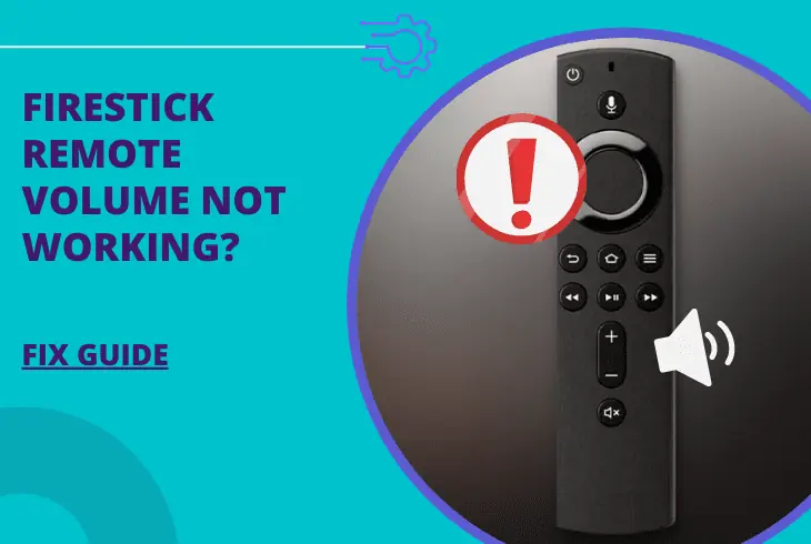 firestick remote volume not working