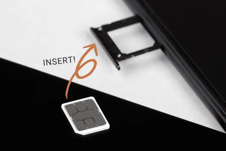 insert your assurance sim to phone