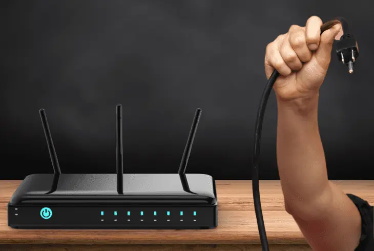 restart network device