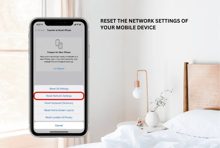 reset network settings