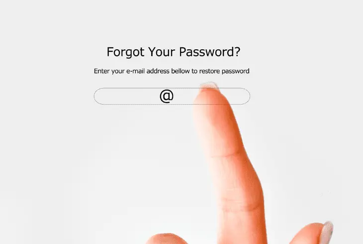 forgotten email address