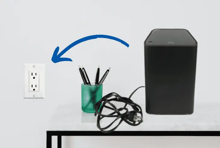 connect router to power