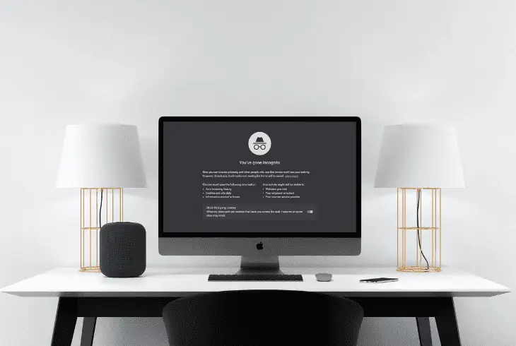 try through private browser