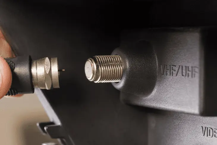 reconnect the satellite cable