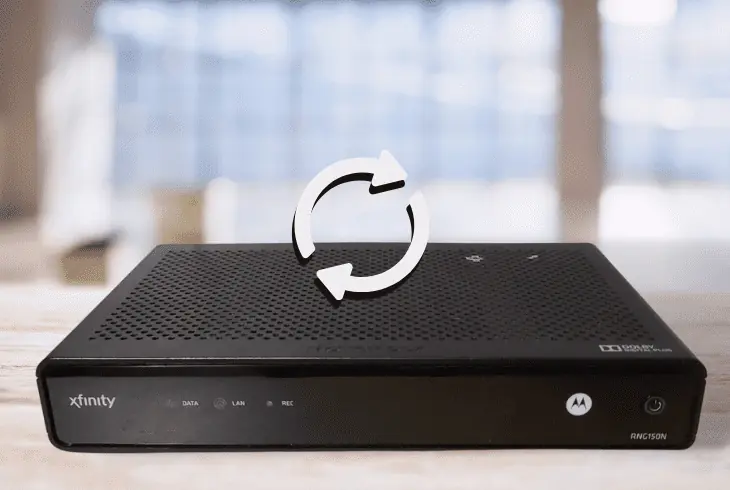 restore initial cable box settings
