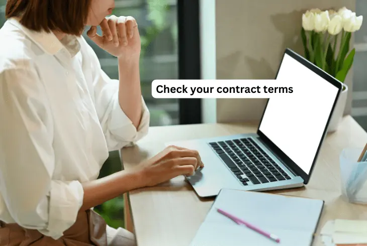 check contract terms