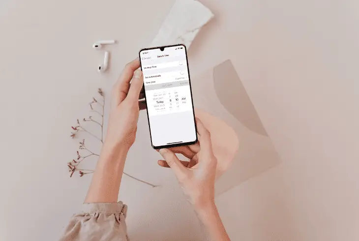 set the time and date correctly
