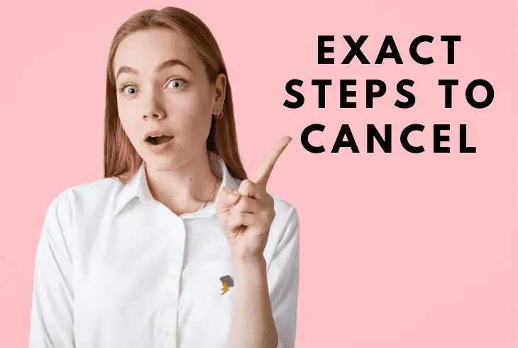 steps to cancel  the breezeline internet