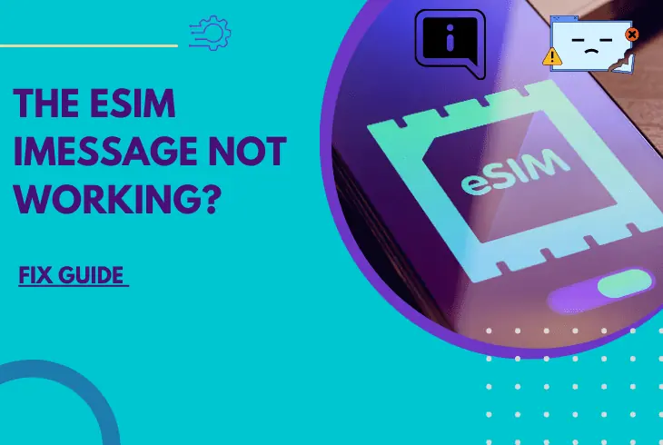 eSIM iMessage not working