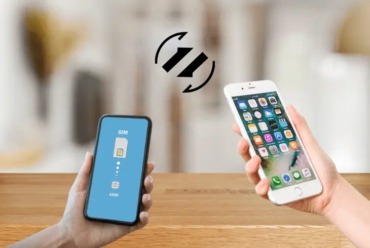 can transfer esim from one phone