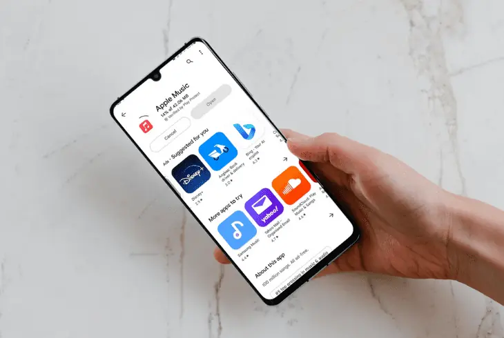 update the apple music app