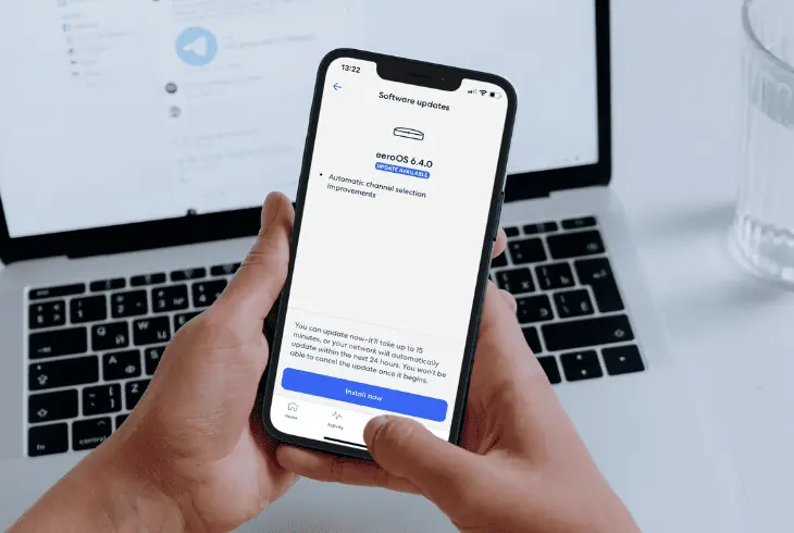 update the eero firmware
