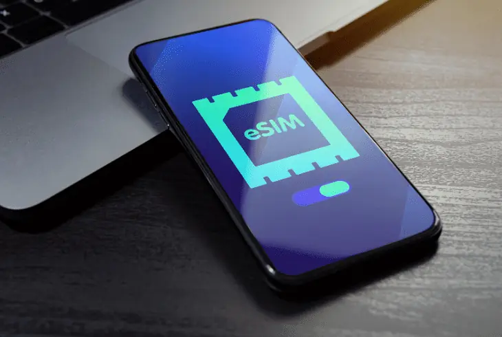 use the esim imei