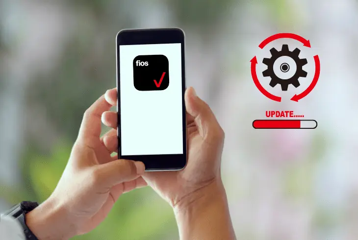 check for verizon fios update