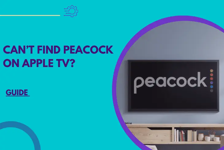 can't find peacock on apple tv