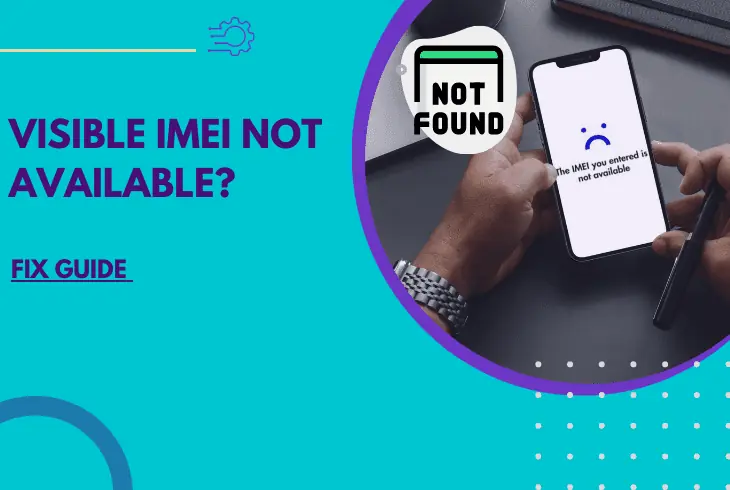 visible imei not available