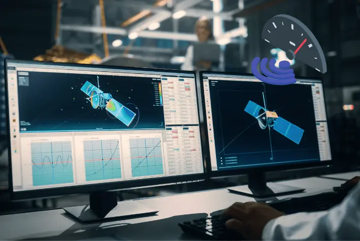 how fast is nasa's wifi speed