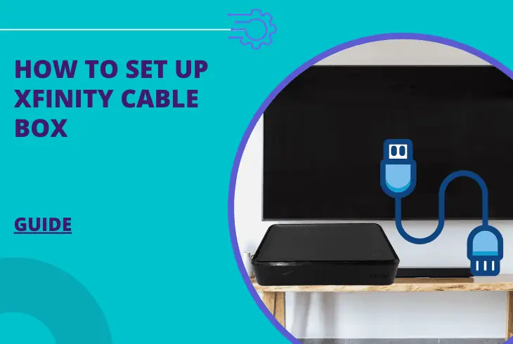 how to set up xfinity cable box